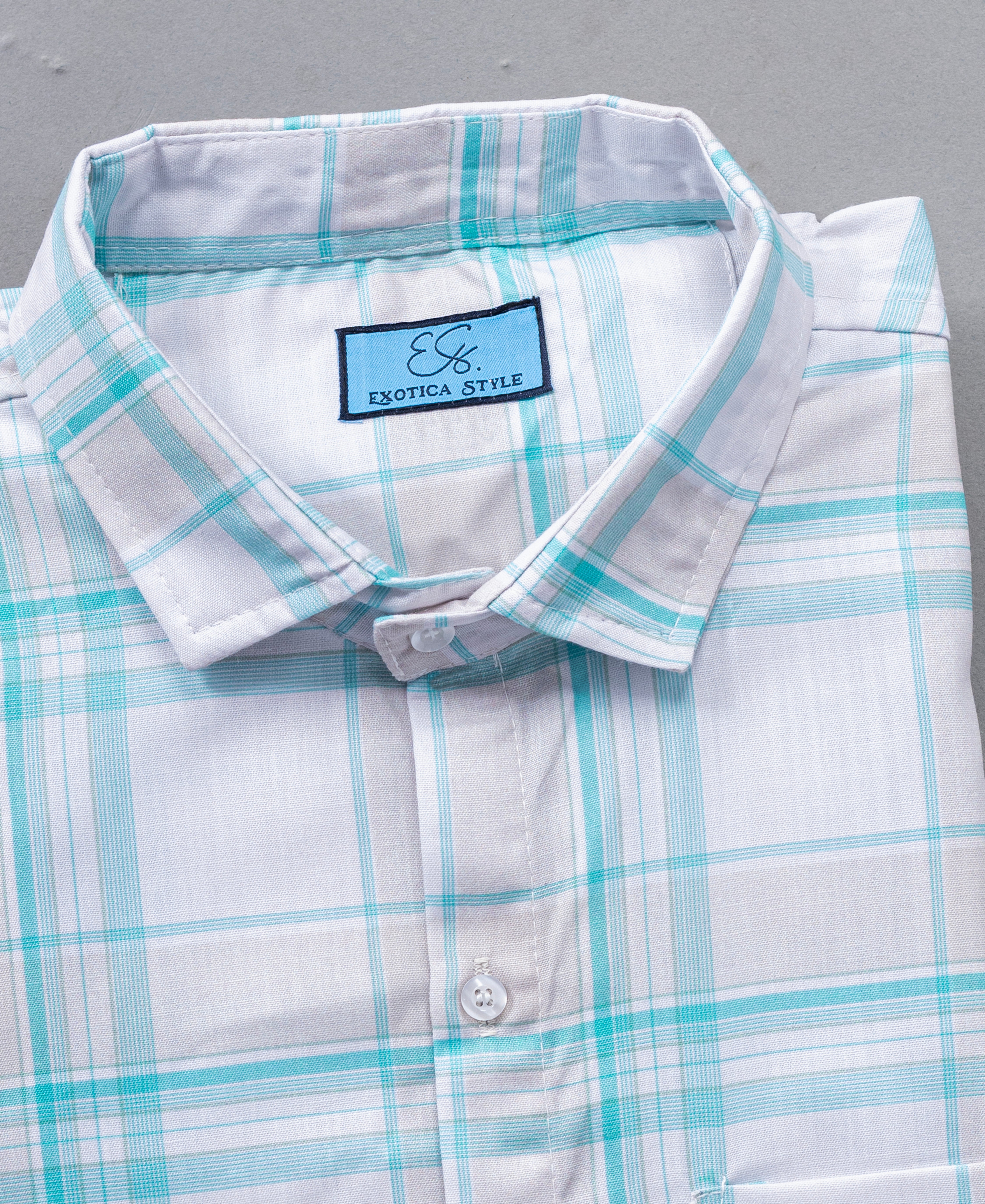 Men Checked Cotton Shirt With Soft Cotton Fabric